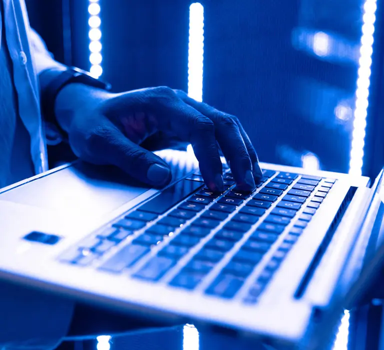 Typing on computer